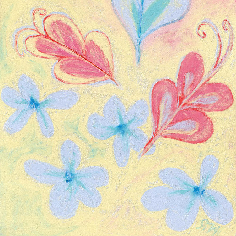 FROLICS butterfly floral art print