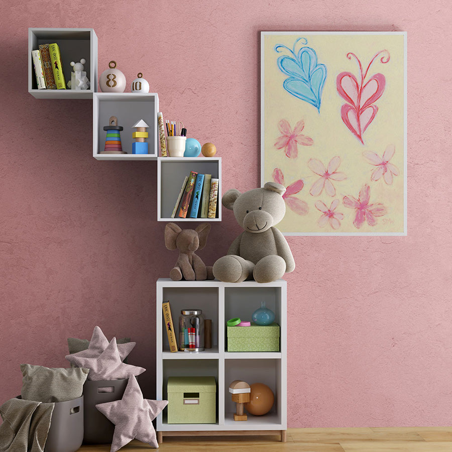 HIGH JINKS butterfly floral art print