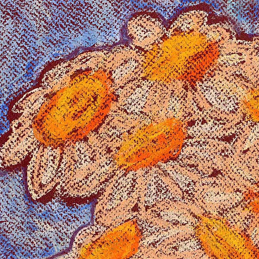LACY DAISIES floral art print