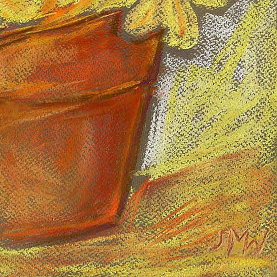DAISYPOT floral art print
