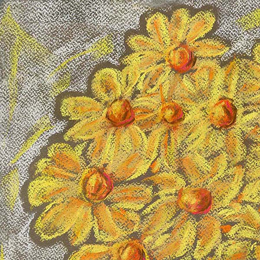 DAISYPOT floral art print