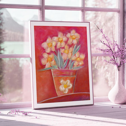 LIFE FORCE floral art print