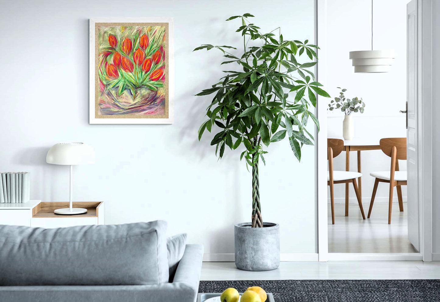 TULIPS GONE WILD! floral art print