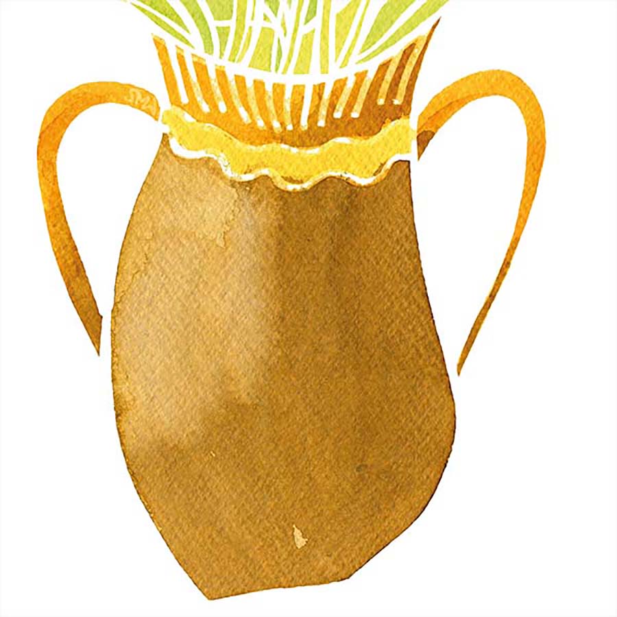BLITHE SPIRIT floral art print