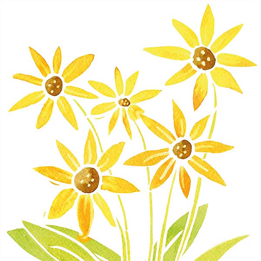 BLITHE SPIRIT floral art print