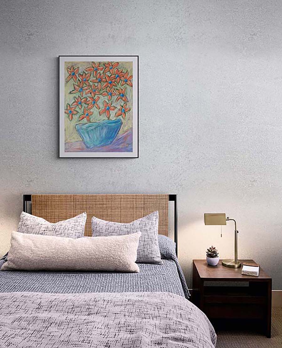 STARFLOWERS DANCING floral art print