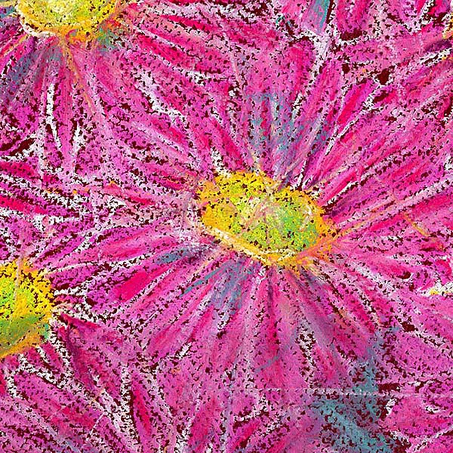 PINK PARTY floral art print