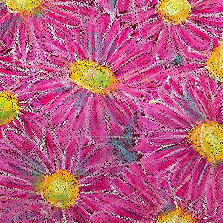 PINK PARTY floral art print