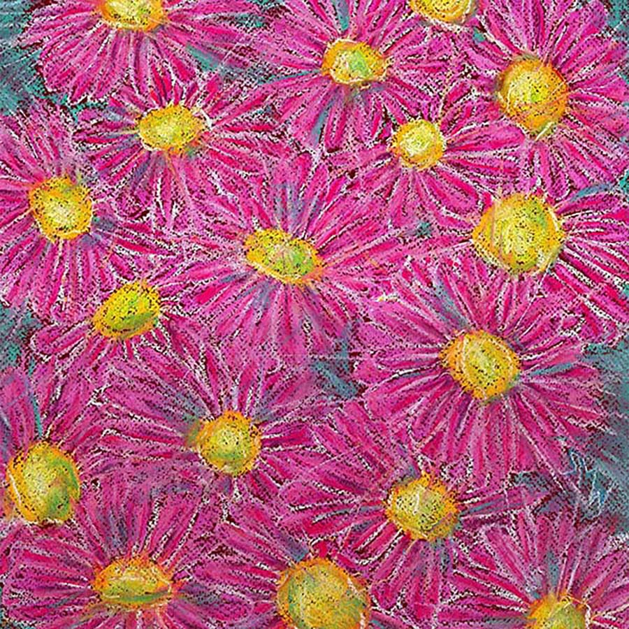 PINK PARTY floral art print