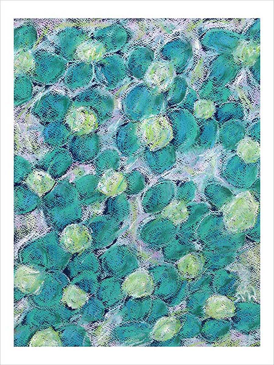 SEA DAISIES floral art print
