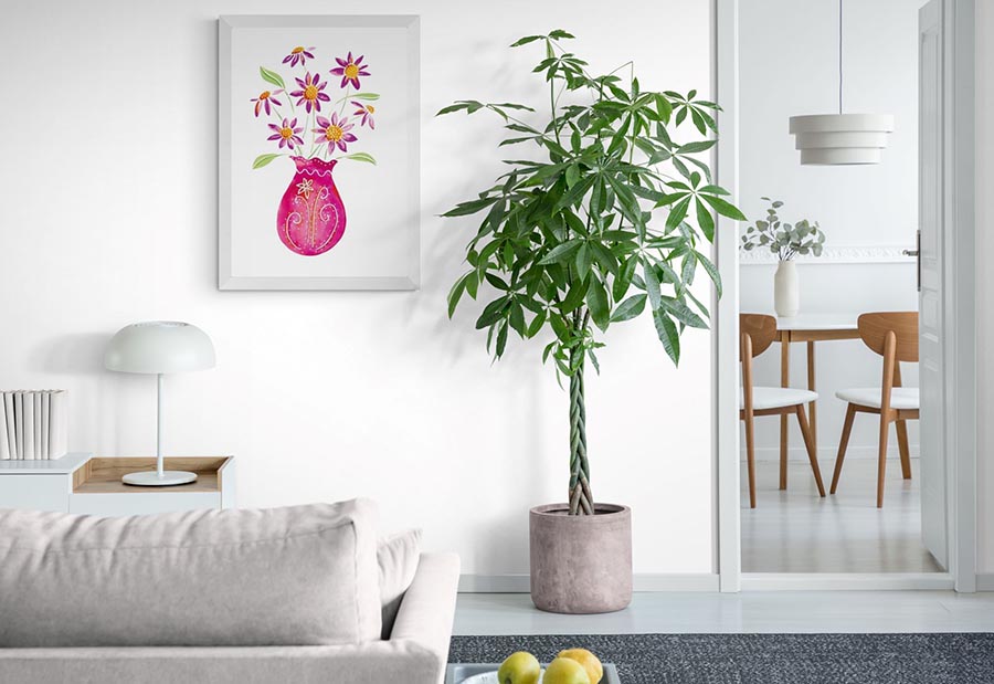 VIVA! floral art print