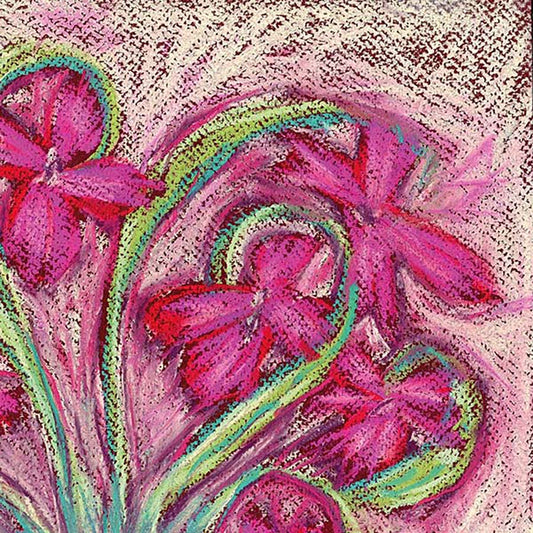 RAGS TO RICHES floral art print