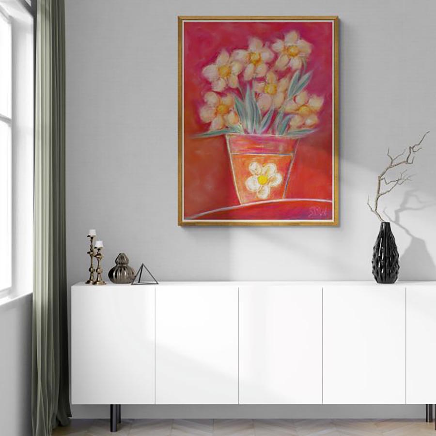 LIFE FORCE floral art print