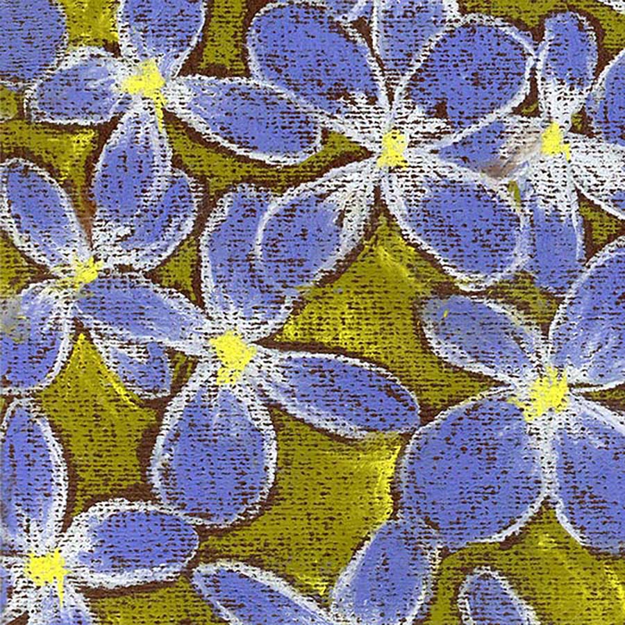 WOODLAND SPARKLE floral art print