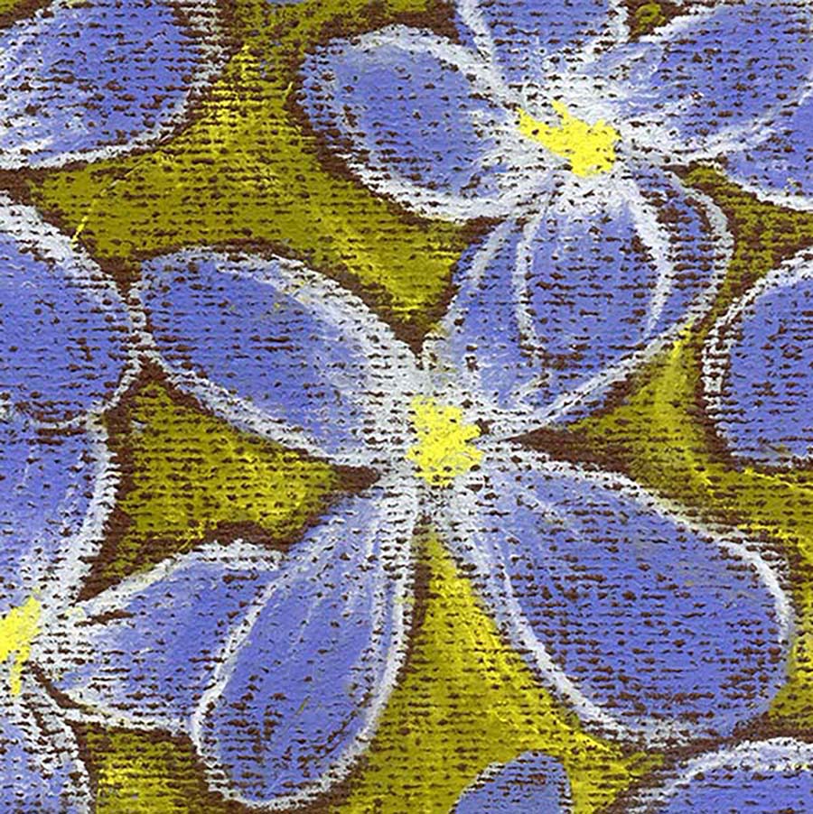 WOODLAND SPARKLE floral art print