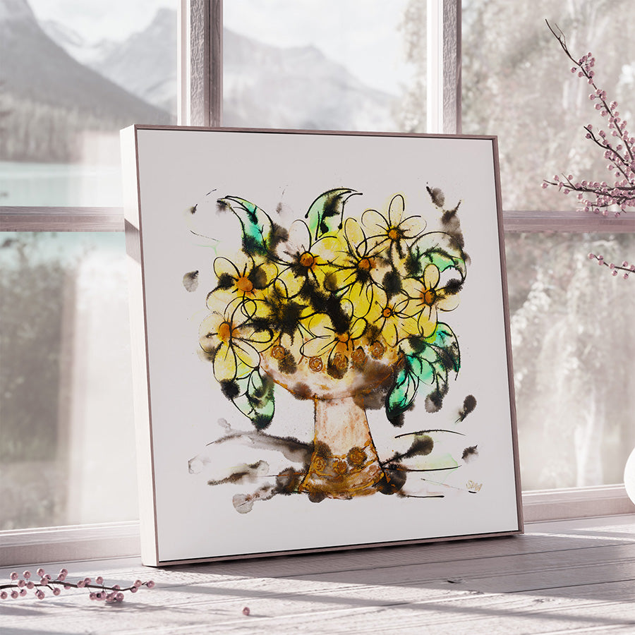 KING ARTHUR'S CHALICE floral art print