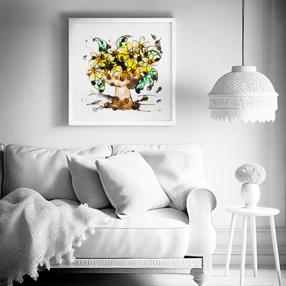 KING ARTHUR'S CHALICE floral art print