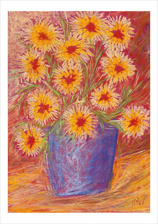 PERPETUAL SUNSHINE floral art print