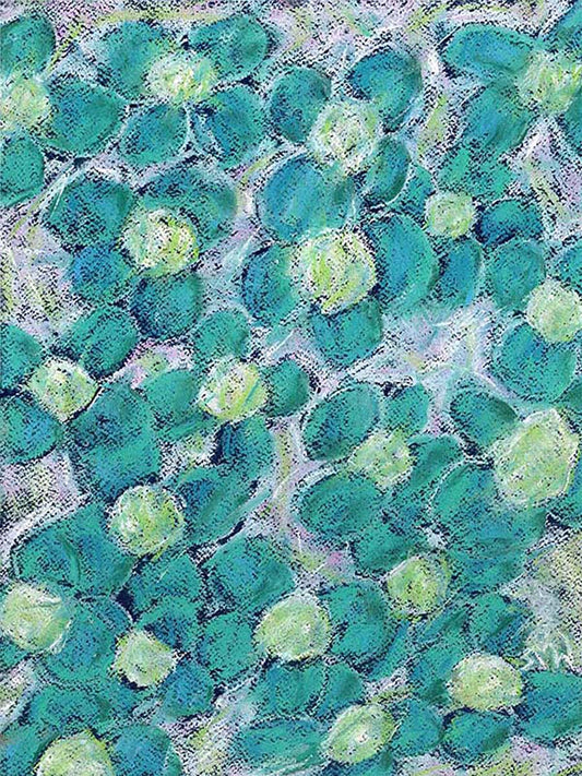 SEA DAISIES floral art print