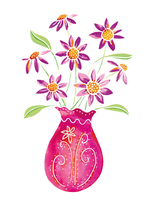 VIVA! floral art print